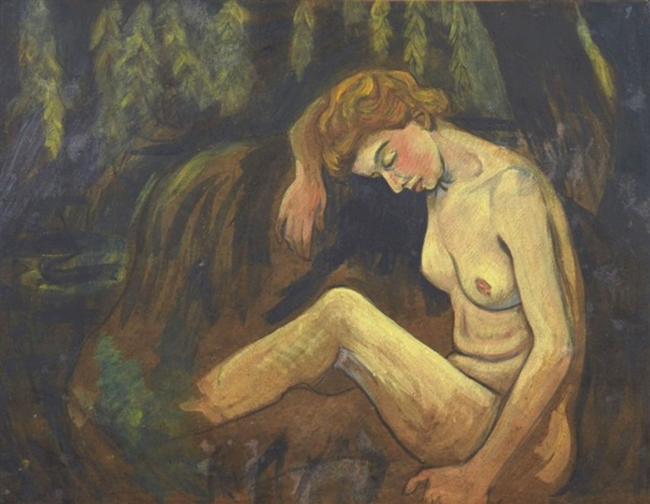 Eve endormie by Paul Serusier,A3(16x12")Poster