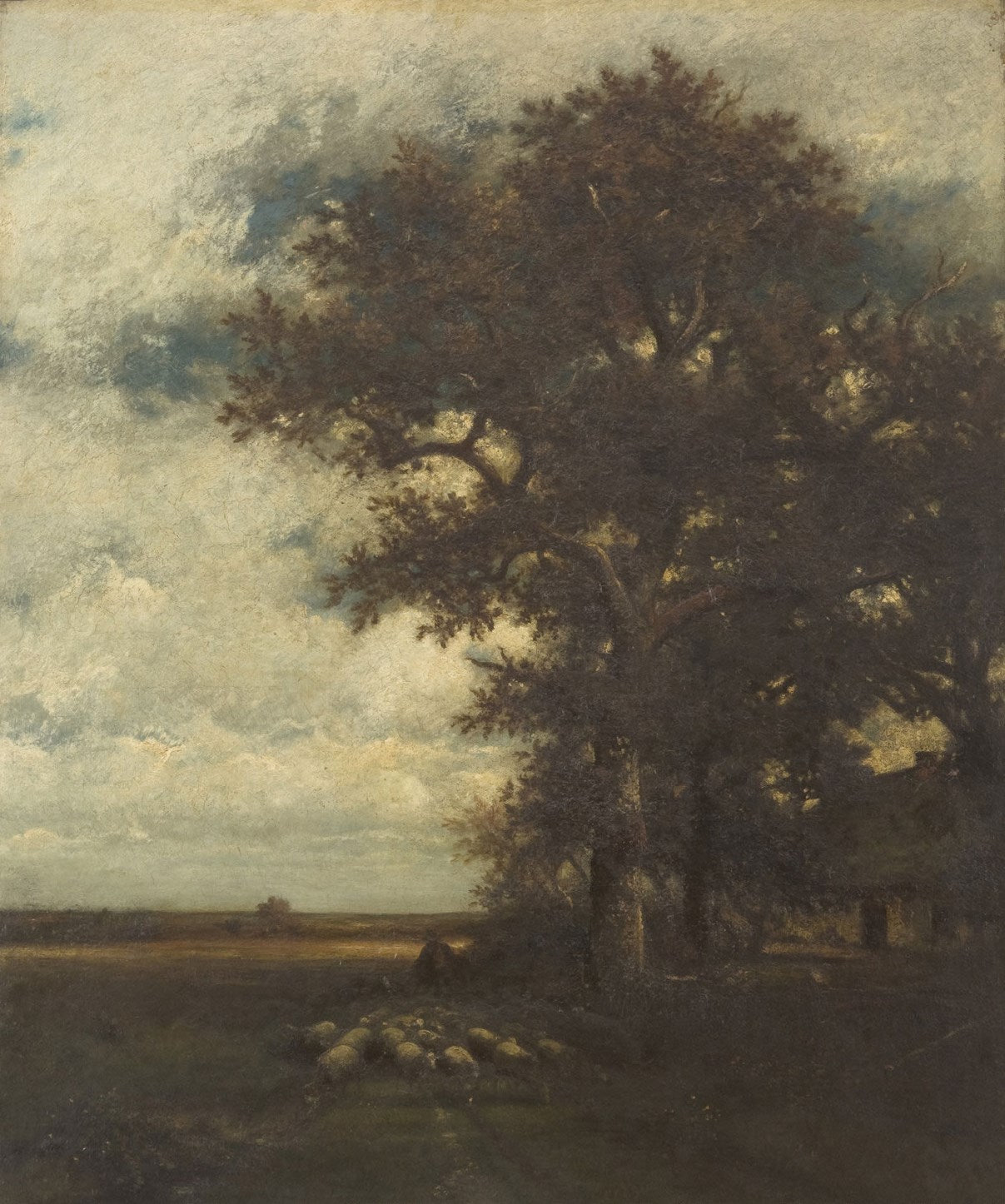 Great Oak, vintage artwork by Jules Dupre, A3 (16x12") Poster Print