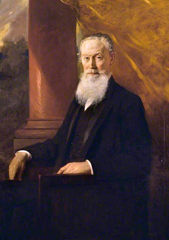 The Right Honourable William McEwan, vintage artwork by Benjamin Constant, 12x8" (A4) Poster
