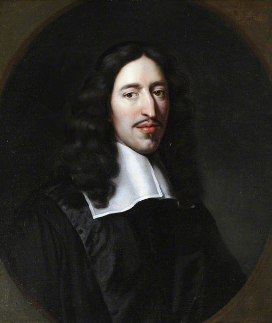 Johan de Witt (1625–1672), vintage artwork by After Jan de Baen, 12x8" (A4) Poster