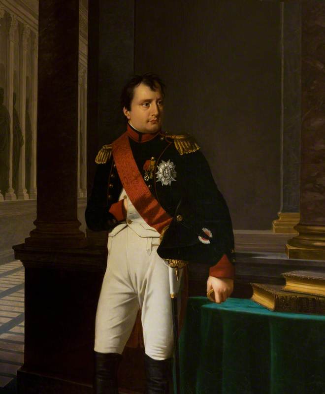 The Emperor Napoleon, vintage artwork by Robert Lefèvre, 12x8" (A4) Poster