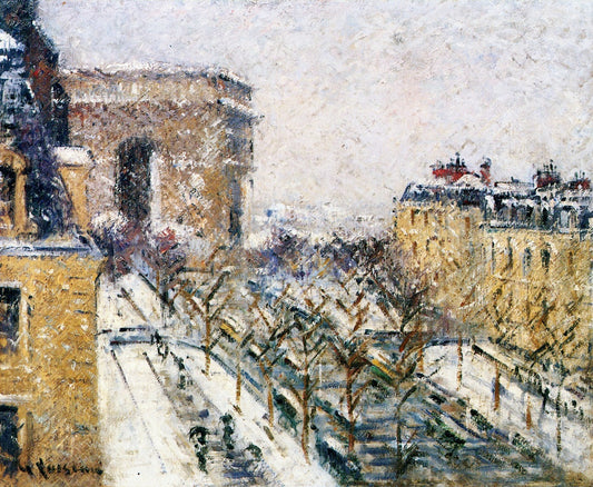 The Arc de Triomphe by Gustave Loiseau,A3(16x12")Poster