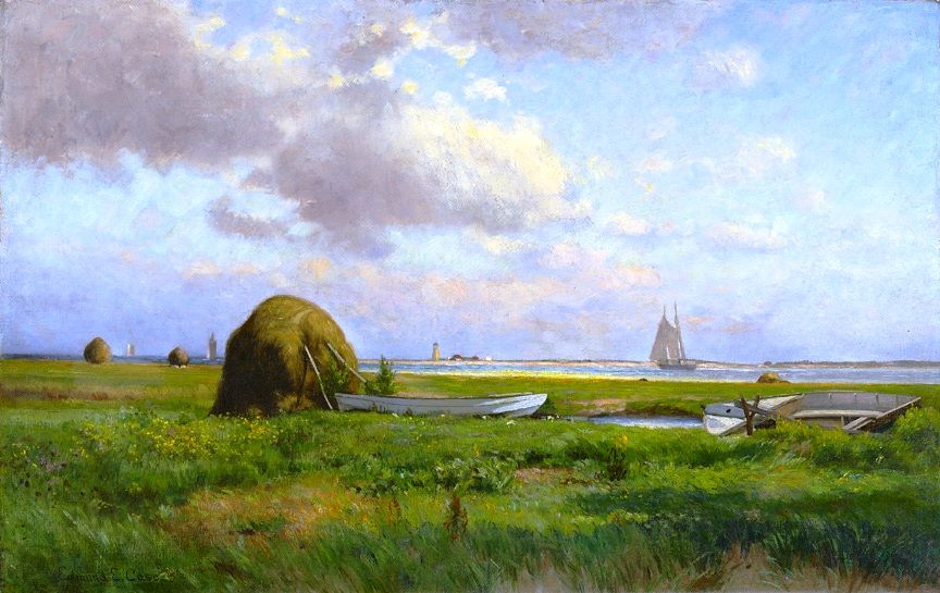 Plum Island, vintage artwork by Edmund Elisha Case, 12x8" (A4) Poster