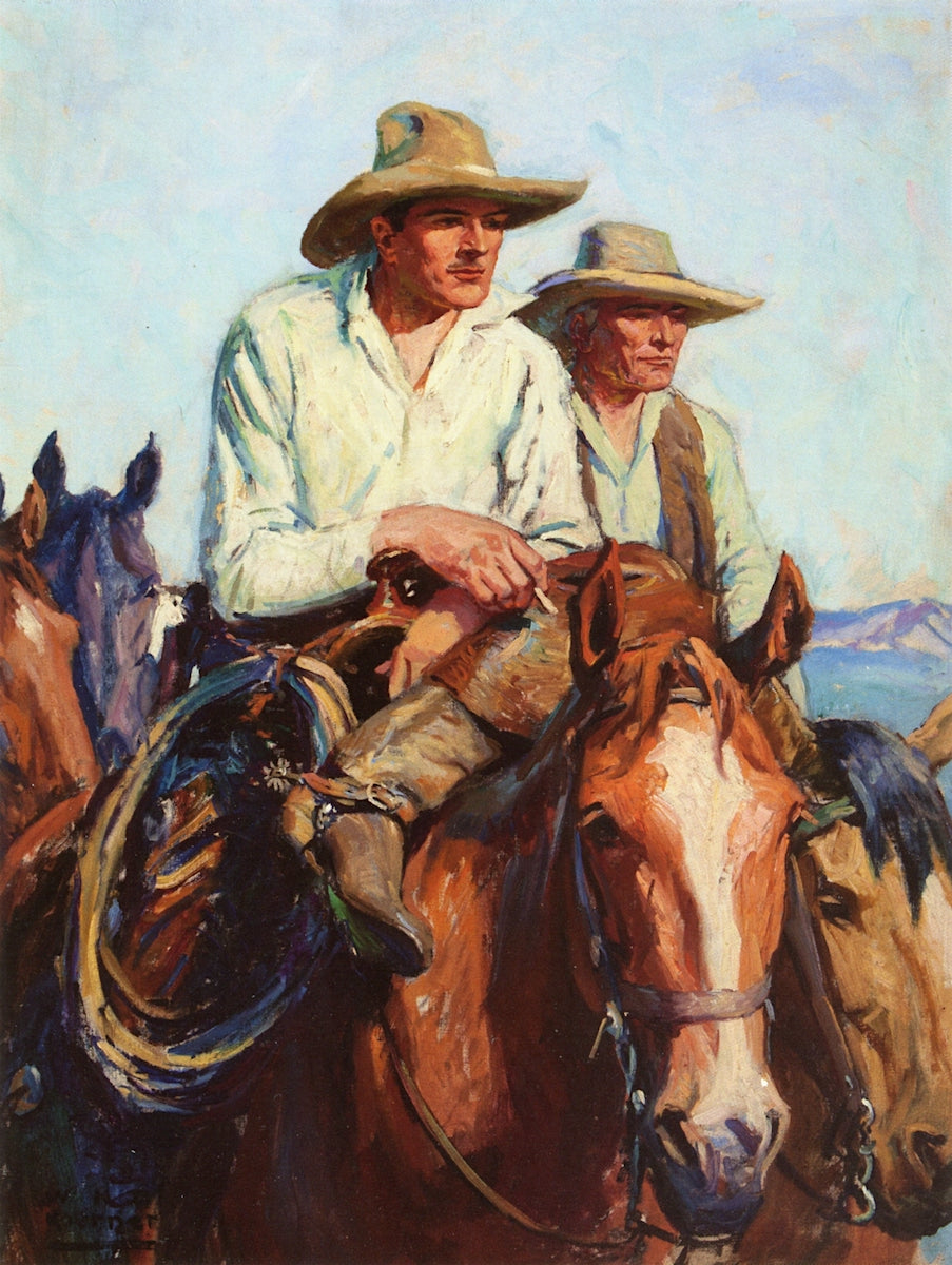 Dude Wrangler by William Henry Dethlef Koerner,16x12(A3) Poster