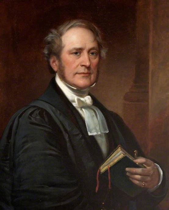 Reverend Henry St Andrew St John (1796–1874), vintage artwork by British School 19th Century - Unknown, A3 (16x12