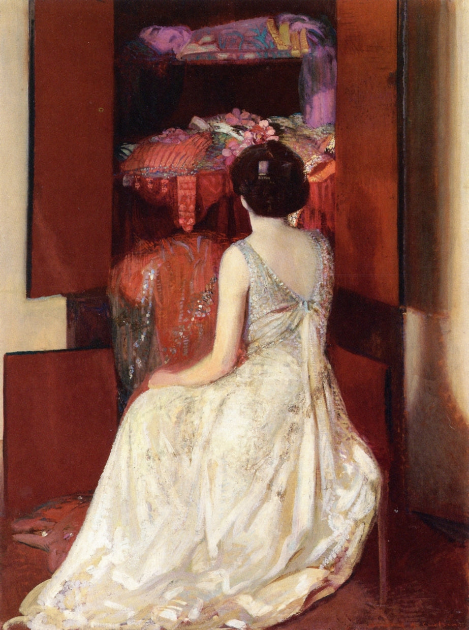 The Open Cabinet by Howard Gardiner Cushing,A3(16x12")Poster