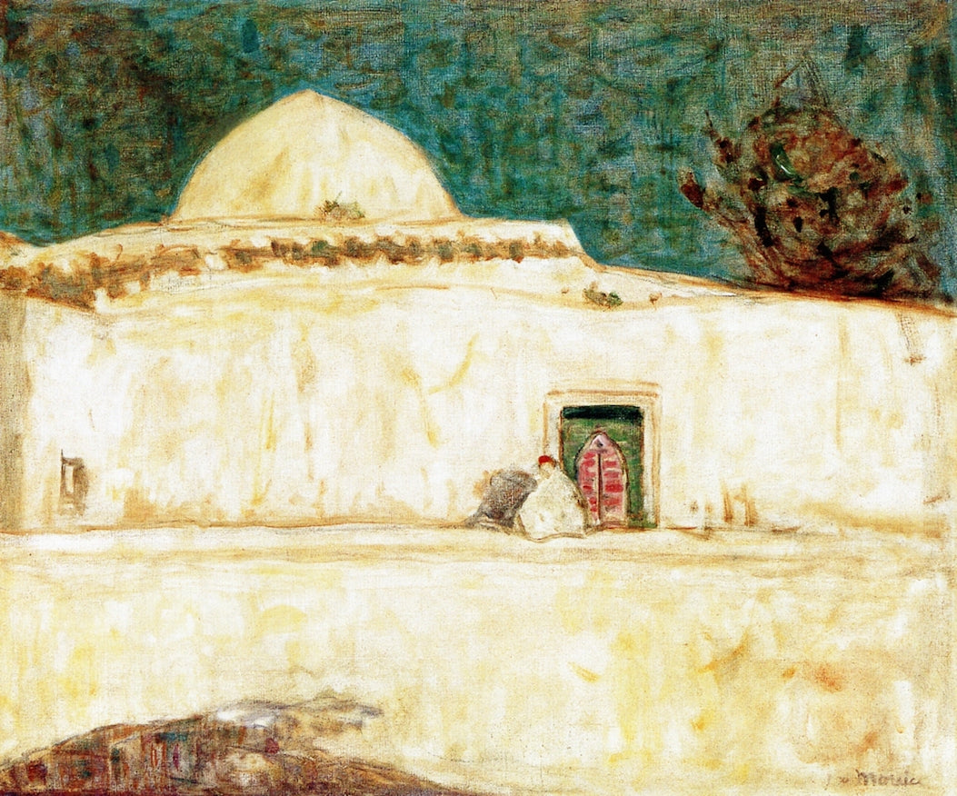 Afternoon, Tunis, vintage artwork by James Wilson Morrice, 12x8" (A4) Poster