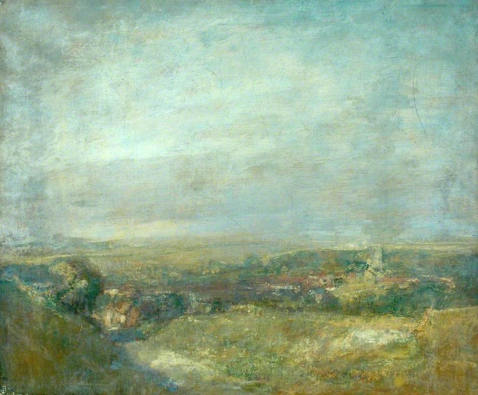 Morning, Aldbourne by Ambrose McEvoy,16x12(A3) Poster