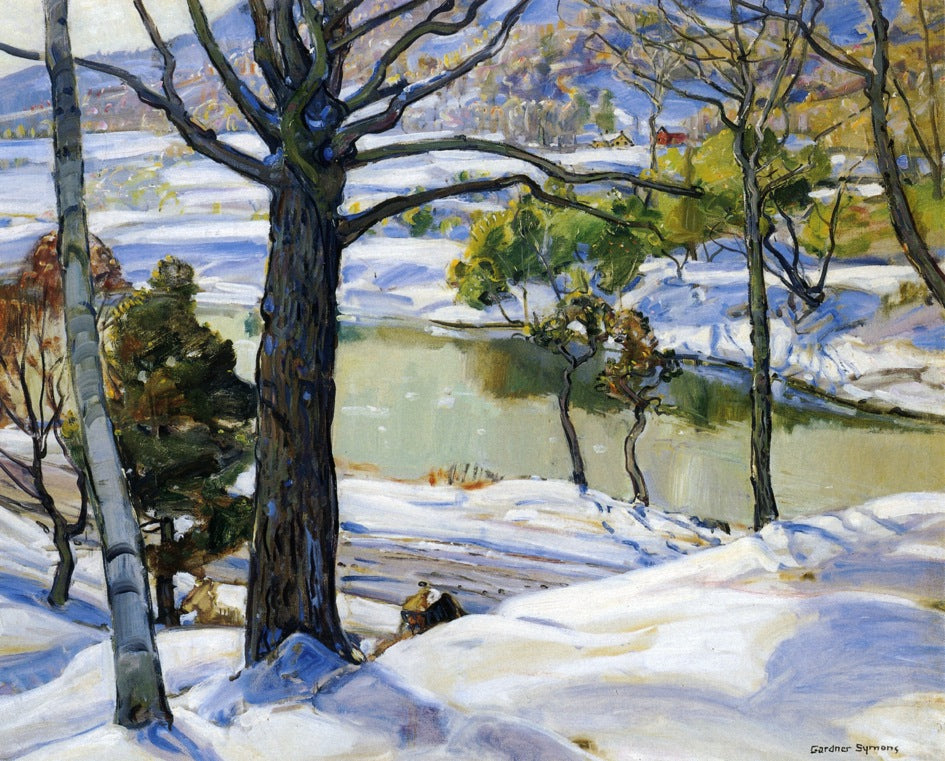 Lone Oak by George Gardner Symons,A3(16x12")Poster