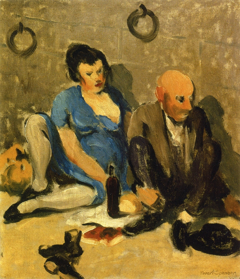 Dejeuner by Robert Spencer,16x12(A3) Poster