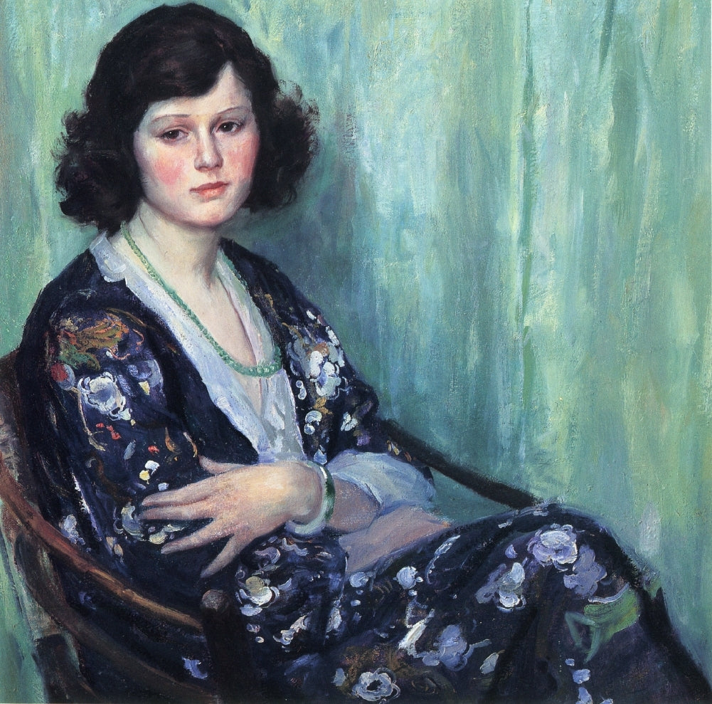 Jade Beads, vintage artwork by Guy Orlando Rose, 12x8" (A4) Poster
