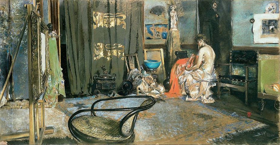Studio of Robert F. Blum by Robert Frederick Blum,A3(16x12")Poster
