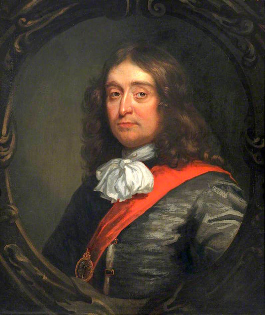 Thomas Fanshawe, 1st Viscount Fanshawe of Dromore, vintage artwork by Mary Beale, 12x8" (A4) Poster