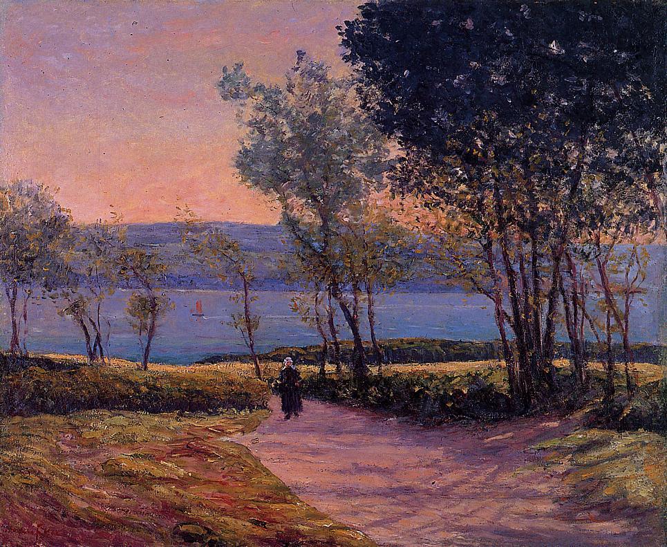 Landscape by the Water by Maxime Maufra,A3(16x12")Poster