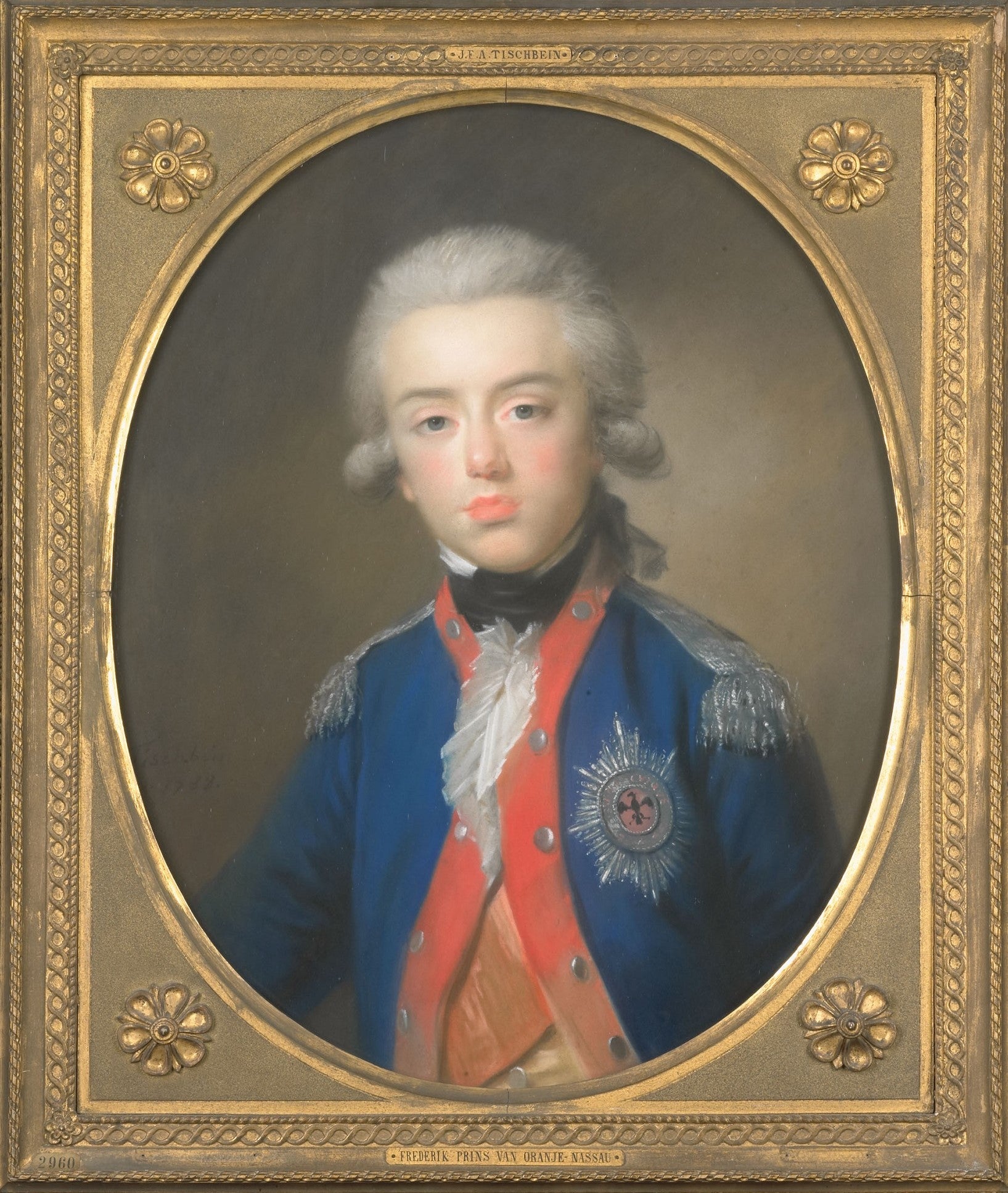 Willem George Frederik (Frederik; 1774-99), vintage artwork by Johann Friedrich August Tischbein, 12x8" (A4) Poster