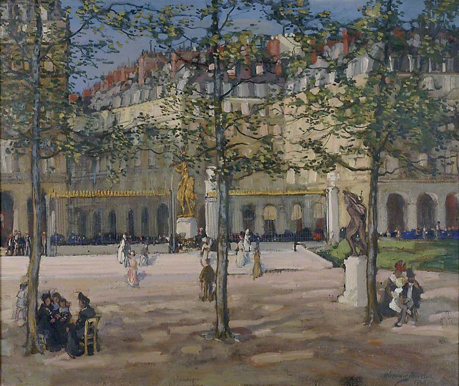Place des Pyramides, Paris by Alexander Jamieson,16x12(A3) Poster