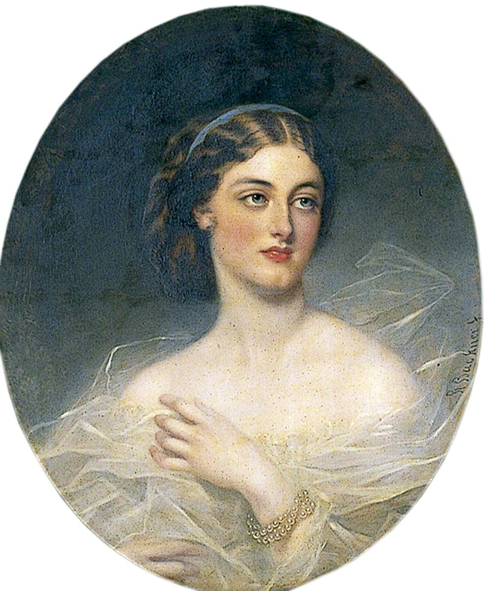 Mrs Eleanor Webster, vintage artwork by Richard Buckner, A3 (16x12") Poster Print