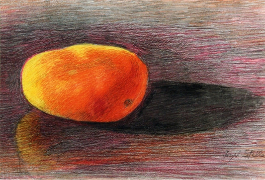 Mango, vintage artwork by Joseph Stella, 12x8" (A4) Poster
