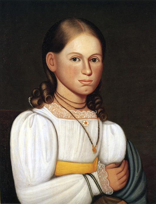 Sarah Minot Melville, vintage artwork by Zedekiah Belknap, 12x8" (A4) Poster