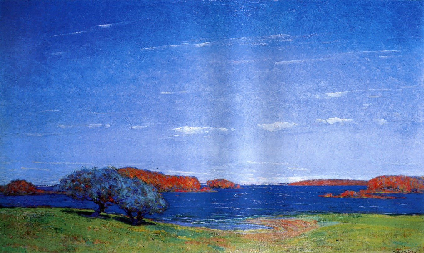 A Bright Sky with a Breeze, vintage artwork by Arthur Wesley Dow, 12x8" (A4) Poster