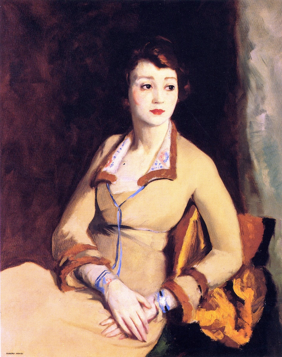 Fay Bainter by Robert Henri,A3(16x12")Poster