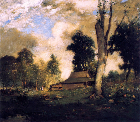 Carolina Sunlight, vintage artwork by Elliott Daingerfield, 12x8" (A4) Poster