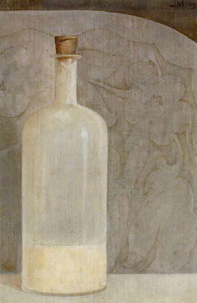 Oil Flask, vintage artwork by Jan Mankes, 12x8" (A4) Poster