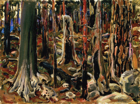 Burnt Forest by Akseli Gallen-Kallela,A3(16x12")Poster