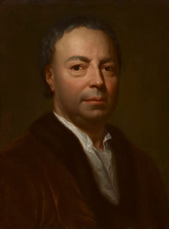 Portrait of the Artist's Father, Ismael Mengs, vintage artwork by Anton Raphael Mengs, 12x8" (A4) Poster