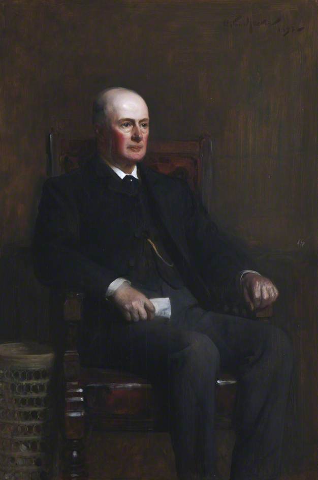 John Kitson, Last Chairman of the Torquay Local Board, vintage artwork by Arthur Hacker, 12x8" (A4) Poster