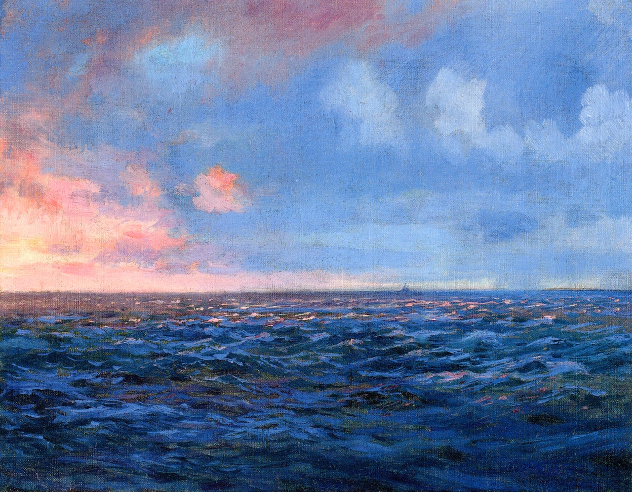 Times of Tempest, vintage artwork by William Blair Bruce, 12x8" (A4) Poster