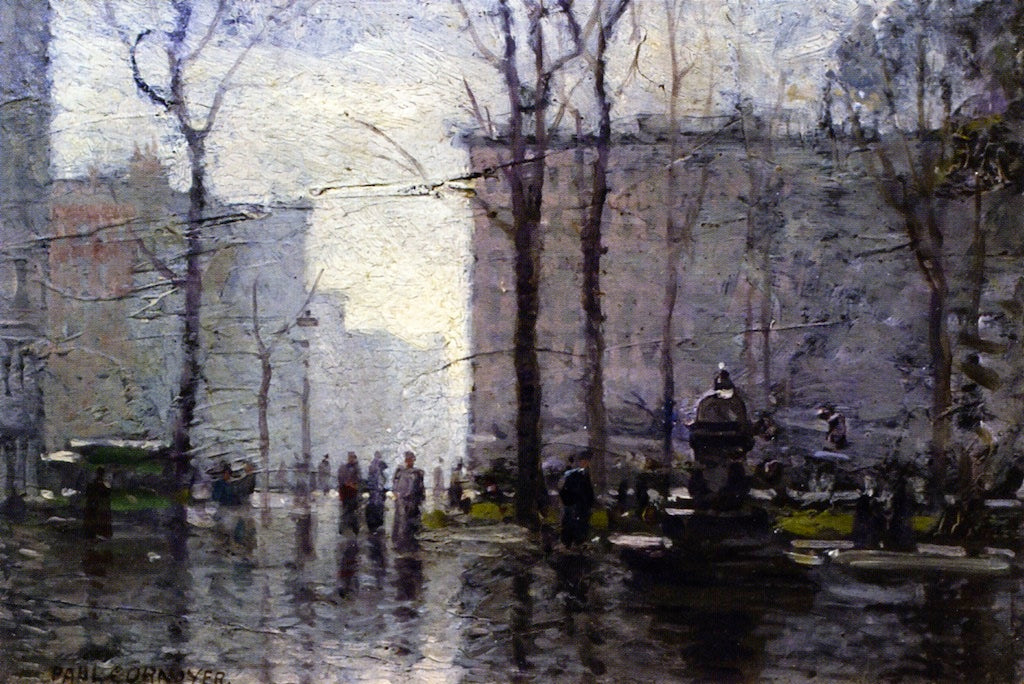 Rainy Day, New York City by Paul Cornoyer,A3(16x12")Poster