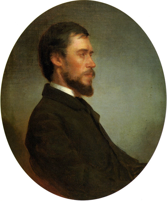 Sanford Robinson Gifford, vintage artwork by George Peter Alexander Healy, A3 (16x12") Poster Print