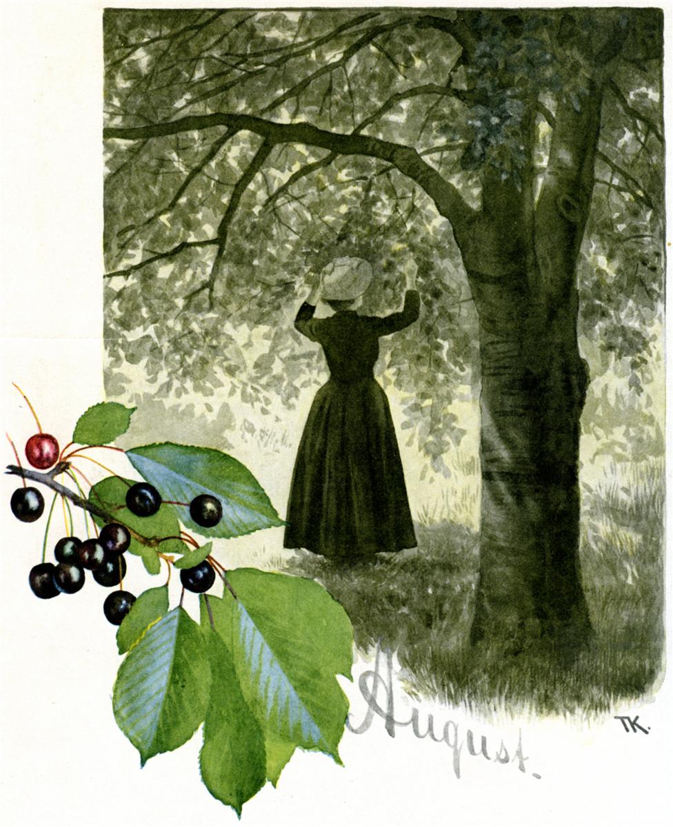 August by Theodor Severin Kittelsen,A3(16x12")Poster