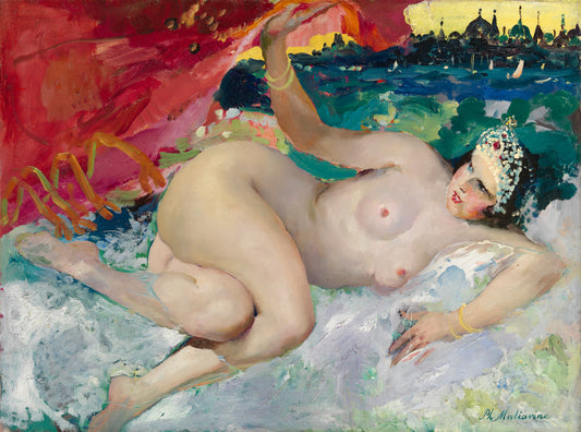 Danae by Filipp Andreevich Maliavin,A3(16x12")Poster