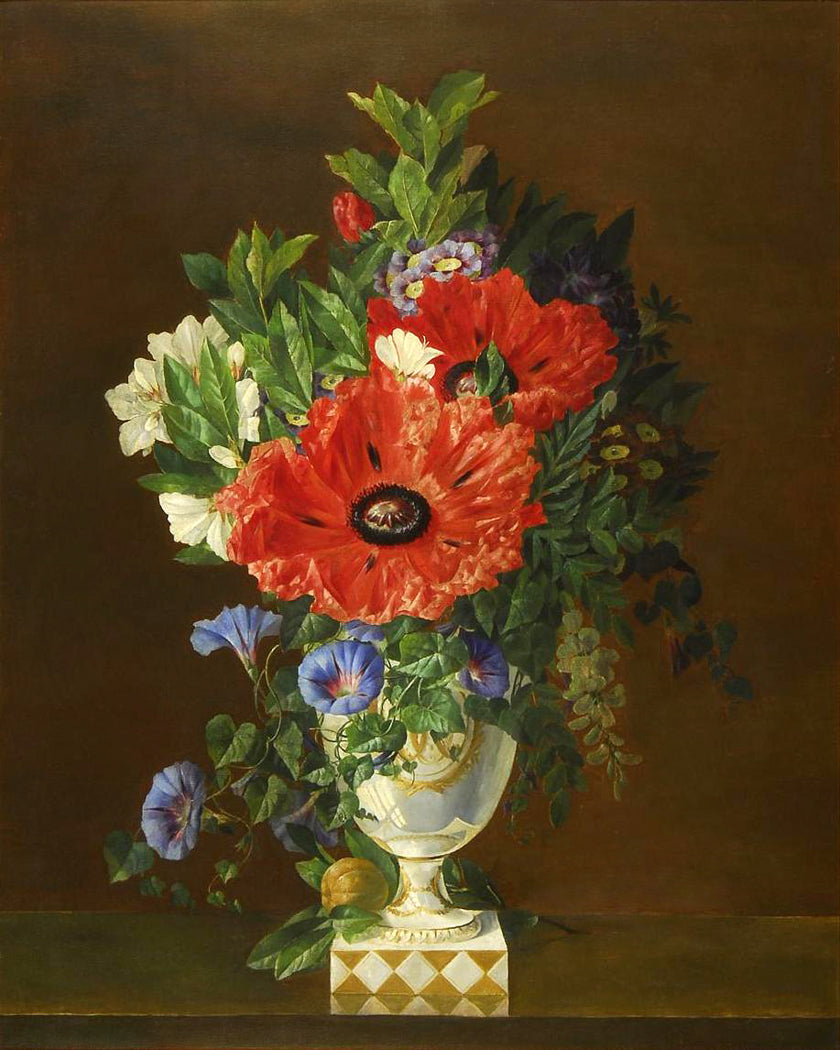 Still-life, vintage artwork by Arnold Winther, 12x8" (A4) Poster