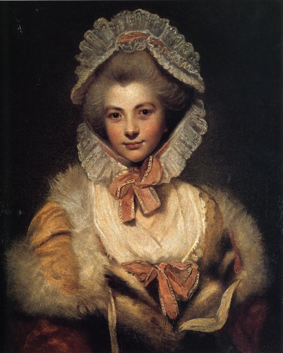 Countess Lavinia Spencer, vintage artwork by Sir Joshua Reynolds, 12x8" (A4) Poster