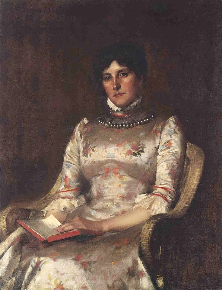 A moment's distraction, vintage artwork by Sir James Jebusa Shannon, 12x8" (A4) Poster