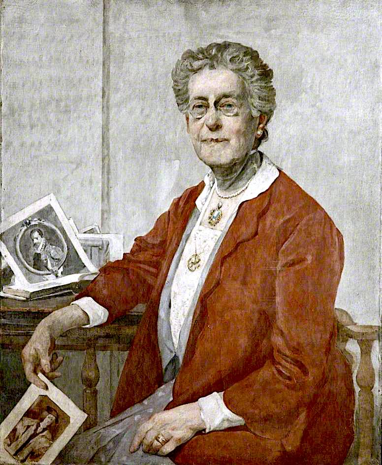 Mrs Thomas Brocklebank, vintage artwork by James Kerr-Lawson, 12x8" (A4) Poster