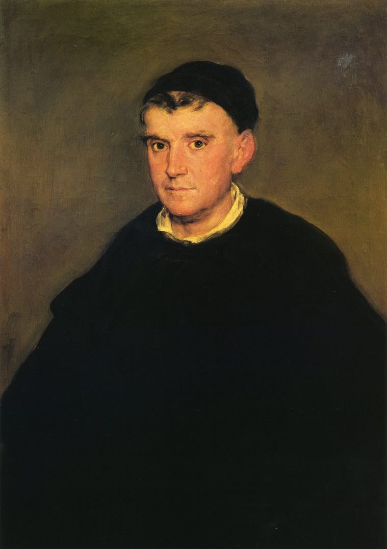 Fray Juan Fernández de Rojas, vintage artwork by Francisco de Goya y Lucientes, 12x8" (A4) Poster