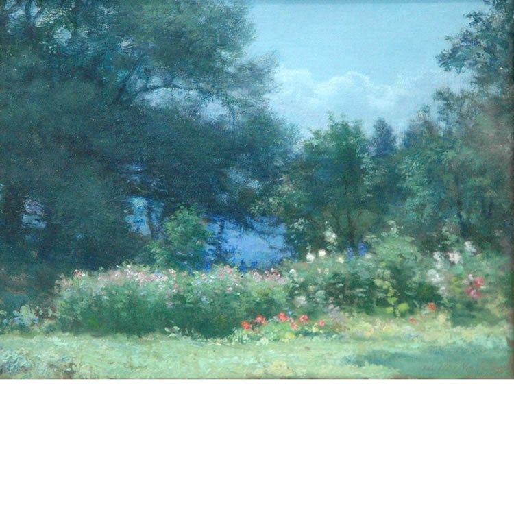 The Sheltered Garden, Stockbridge by Walter Nettleton,A3(16x12")Poster