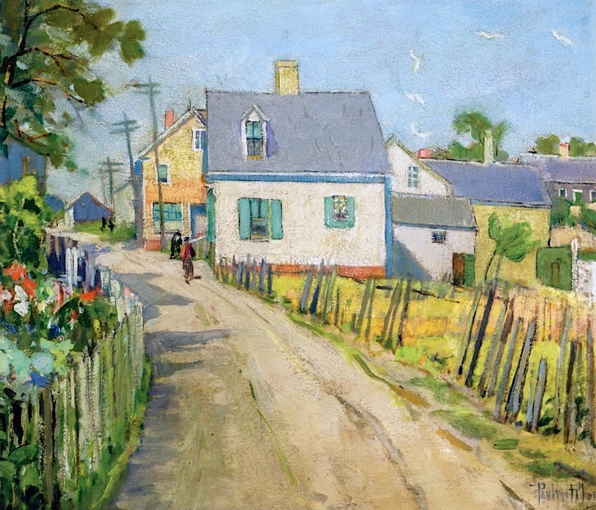 Backstreet, Provincetown by Pauline Lennards Palmer,A3(16x12")Poster