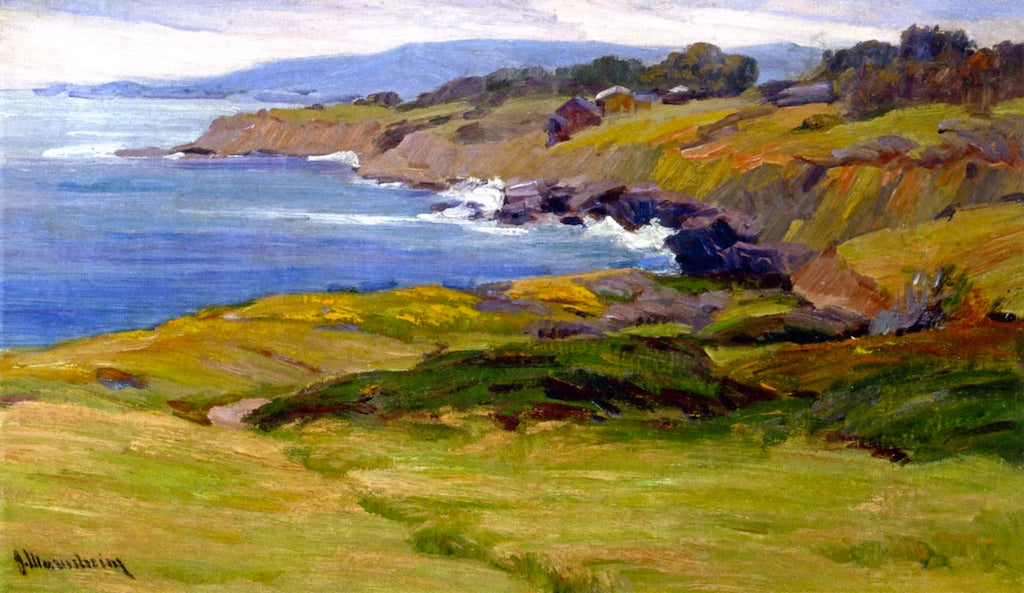 Early Spring, Arch Beach by Jean Mannheim,A3(16x12")Poster