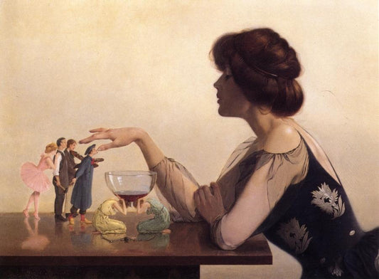 The Dregs by Harry Wilson Watrous,A3(16x12")Poster