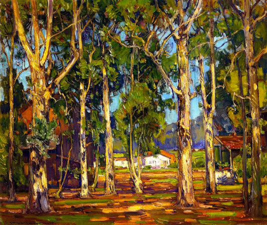 Eucalyptus, Laguna by William Wendt,A3(16x12")Poster