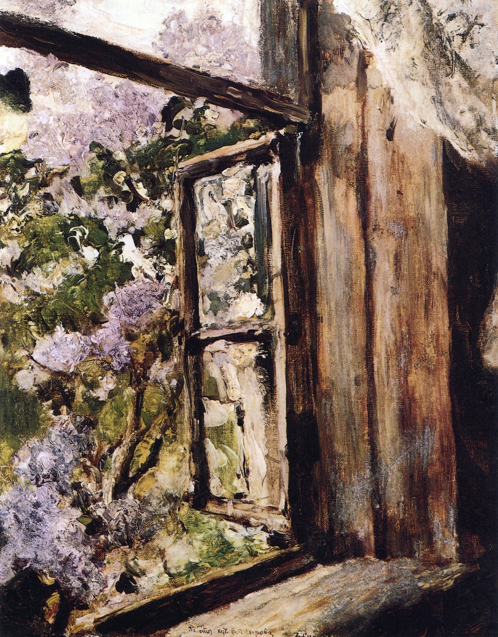 Open Window (study) by Valentin Serov,A3(16x12")Poster