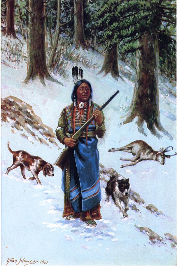 A Moment of Suspense, vintage artwork by John Hauser, 12x8" (A4) Poster