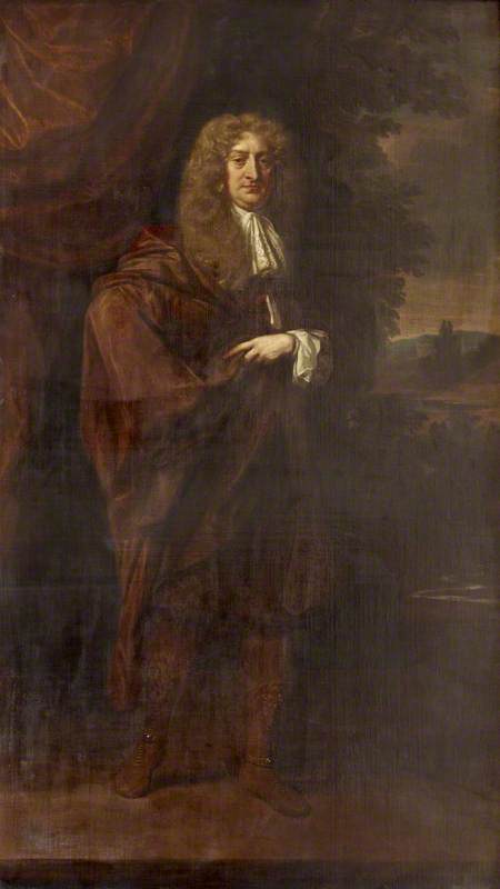 The Honourable John Hervey (1616–1679), MP, vintage artwork by Peter Lely, 12x8" (A4) Poster
