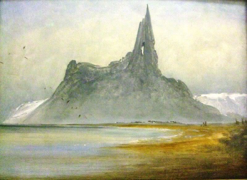 Kielhomet in Stegen, vintage artwork by Peder Balke, A3 (16x12") Poster Print