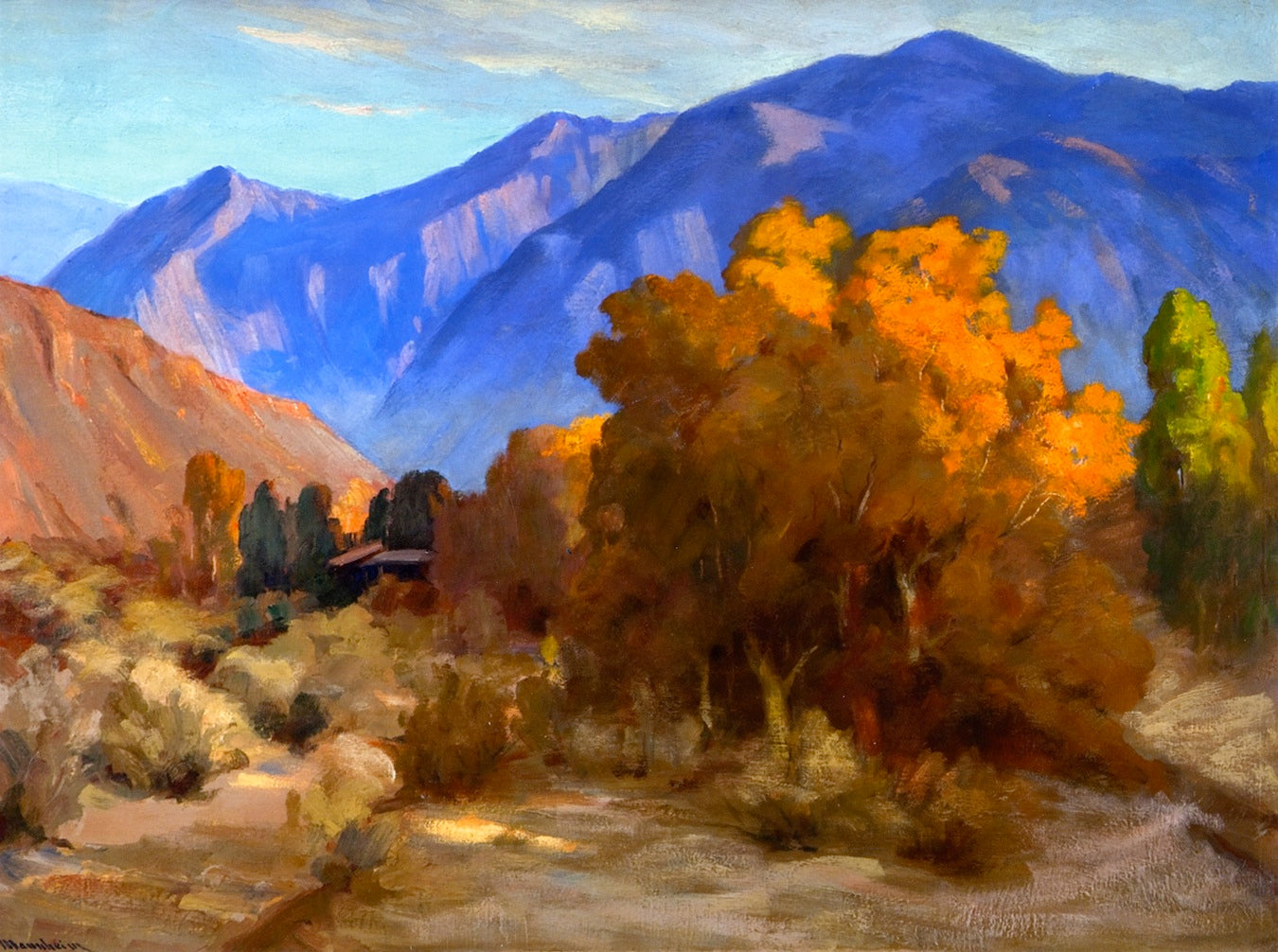 Effect near San Jacinto by Jean Mannheim,A3(16x12")Poster